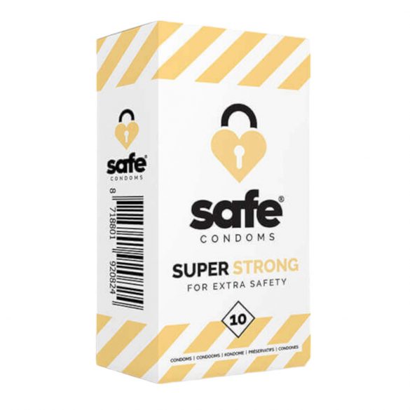 SAFE Super Sterk - extra sterke condoom (10st)