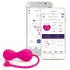 LOVELIFE BY OHMIBOD - KRUSH - Slimme, oplaadbare vaginaballetjes duo (roze)