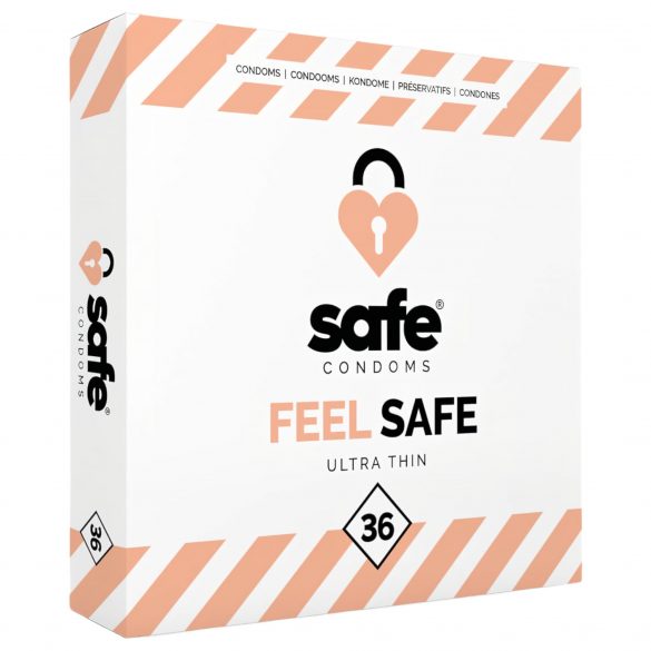 SAFE Voel veilig - dun condoom (36 stuks)