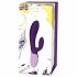 Rianne Essential Xena - Oplaadbare vibrerend vibrator met clitorissenarm (donkerpaars)