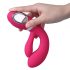 Nomi Tang - herlaadbare G-spot vibrator met clitorisstimulator (roze)