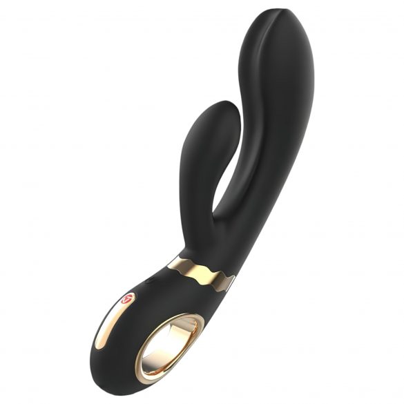 Nomi Tang - oplaadbare G-spot vibrator met clitorisstimulator (zwart)