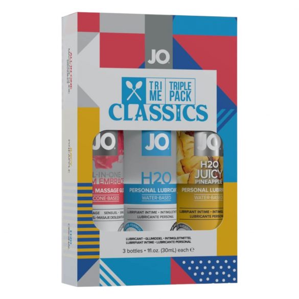 JO System Classics - gevarieerd glijmiddel set (3st)