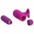 B SWISH Basics - siliconen vinger vibrator (paars)