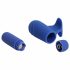 B SWISH Basis - siliconen vinger vibrator (blauw)