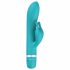 B SWISH Bwild Classic Konijn - vibrator met clitoris stimulator (turkoois)