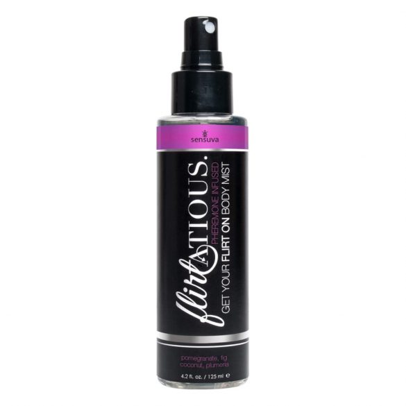 Sensuva Flirtatious - feromoon lichaamsspray - granaatappel-kokos (125ml)