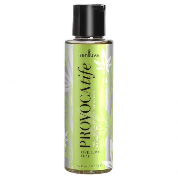 Sensuva Provocatife Hennep - feromonen massageolie (120ml)