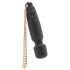 Bodywand Luxe - oplaadbare, mini massage vibrator (zwart)