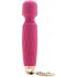 Bodywand Luxe - oplaadbare, mini vibrator (donkerroze)