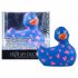 My Duckie Romance 2.0 - waterdichte clitoris vibrator (blauw-roze)