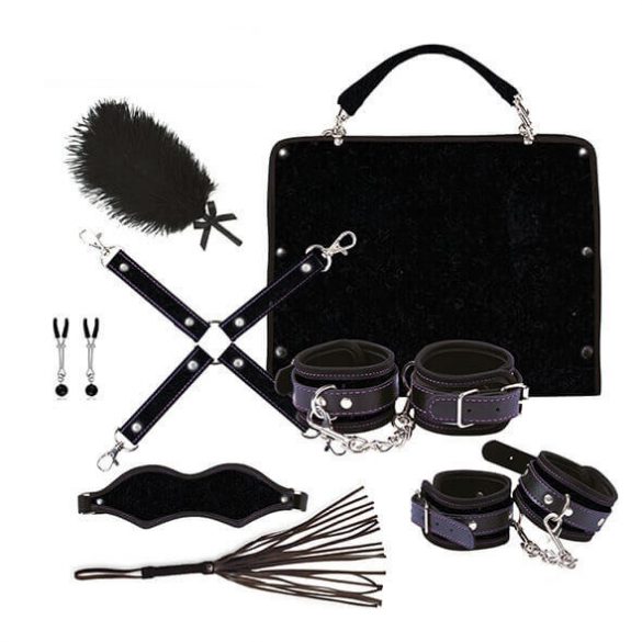 RS Soiree Kinky Me Softly - BDSM set - zwart (7-delig)