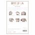 Bye Bra A-C - onzichtbare borstlifting tape - nude (4 paar)