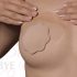 Bye Bra A-C - onzichtbare borstlifting tape - nude (4 paar)