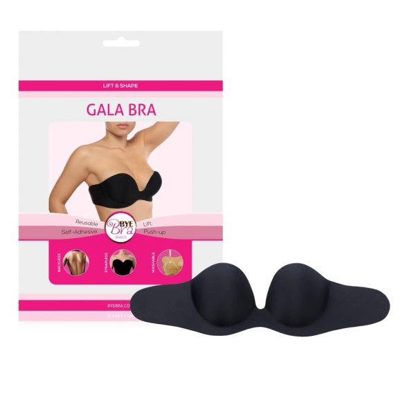 Gala A - Verborgen Push-up Bh (zwart)