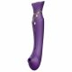 ZALO Queen - pulserende G-spot en clitorisstimulator (paars)