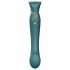 ZALO Queen - pulserende G-spot- en clitorisvibrator (groen)