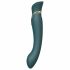 ZALO Queen - pulserende G-spot- en clitorisvibrator (groen)