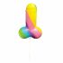 Rainbow Cock Pop - gekleurde penis lolly (85g) - fruitig