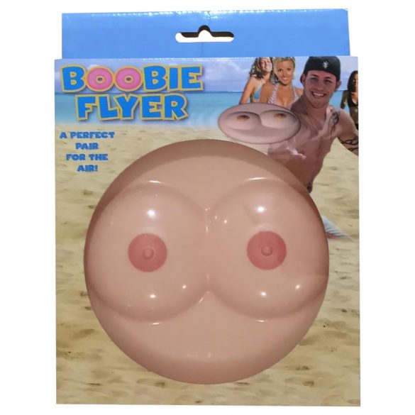 Boobie Flyer - verleidelijke frisbee (vliegende borsten)