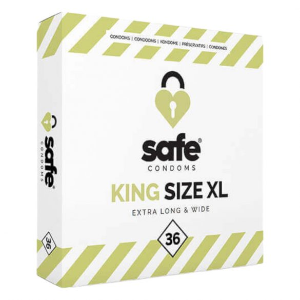 SAFE King Size XL - extra grote condooms (36st)