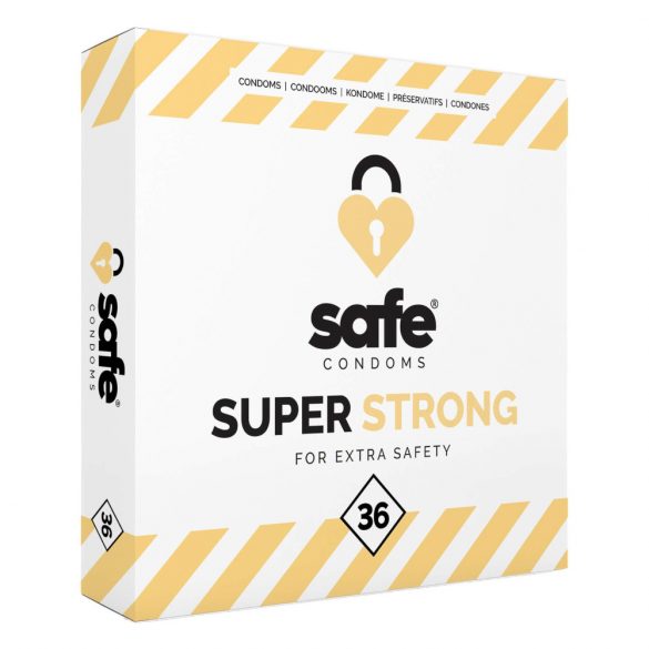 SAFE Super Sterk - extra sterke condoom (36 stuks)