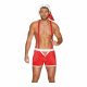 Obsessive Mr Claus - Santa Costume Set (2-Piece) - Red 