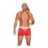 Obsessive Mr Claus - Santa Costume Set (2-Piece) - Red  - 2XL