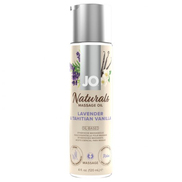 System JO - massageolie - lavendel-vanille (120ml)