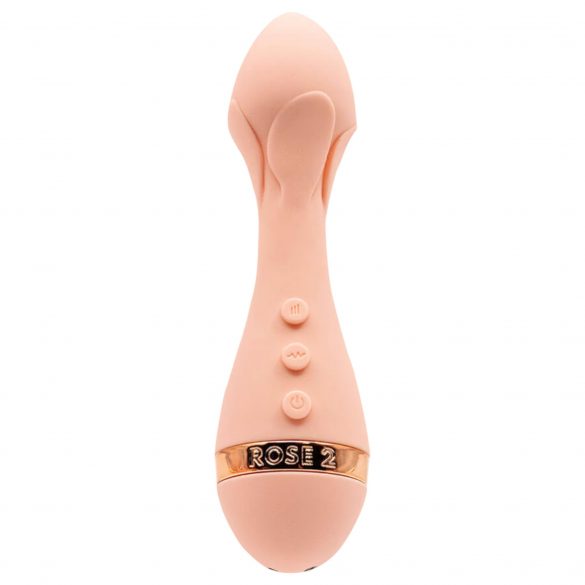 Vush The Rose 2 - oplaadbare, waterdichte vibrator (roze)